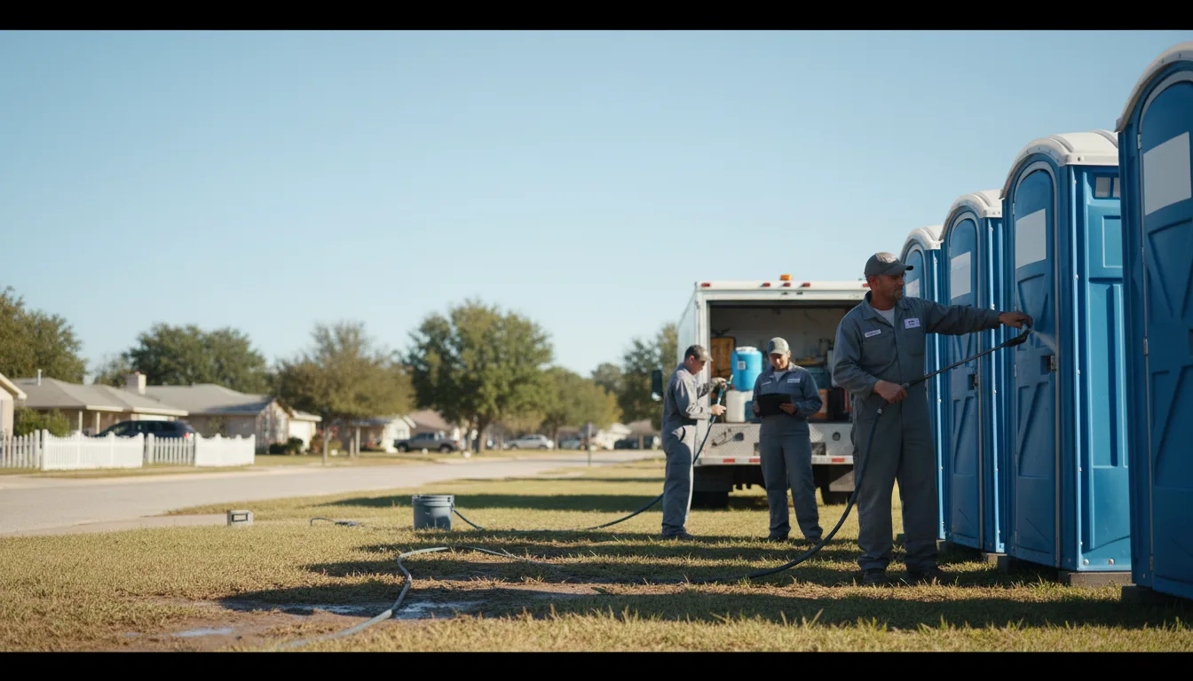 Long-Term Portable Toilet Rental in Kingsport, TN near me